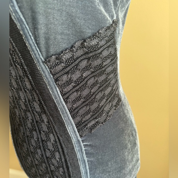 We The Free Velvet Bodycon Scoop Neckline Dress - Picture 5 of 7